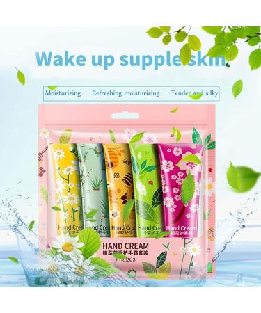 Hand Cream Gift Set - Moisturizing Travel Size Hand Creams | 5 Nourishing 30ml Lotions for Dry Hands - Buy Online on GoSupps.com