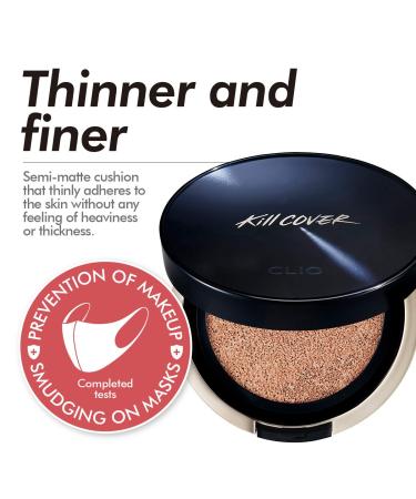CLIO Kill Cover Cushion 4 Ginger - Long Lasting High Coverage Foundation - Buy Online on GoSupps.com