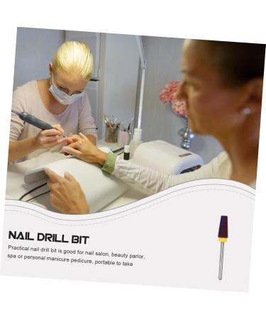 FRCOLOR Nail Drill Set Nail Drill Bit Metal Nail Bits for Nail Drill Bits for Nails Manicure Nail Pieces Manicure Accessories Broca 5 and 1 Drill Nails Acrylic Tungsten Steel Adjustment - Buy Online on GoSupps.com