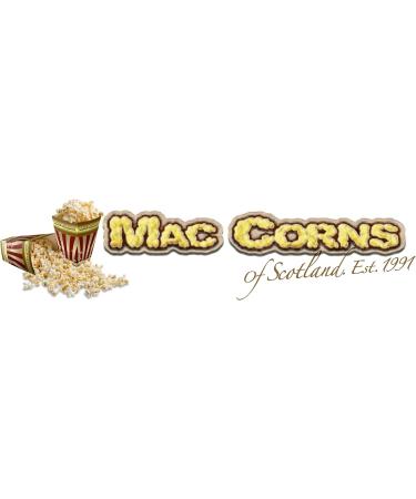 Mac-Corns (2 Pack x 1kg) Sweet Popcorn New Re-sealable Mega Pack Traditionally Popped Sweet Popcorn Free From: GM Nut Sesame Gluten Soy - Buy Online on GoSupps.com