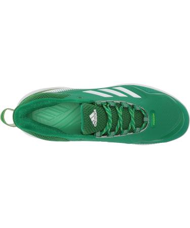 adidas Men's Icon 7 Baseball Shoe 9 - White/Team Green/Semi Sol Green - Buy Online on GoSupps.com