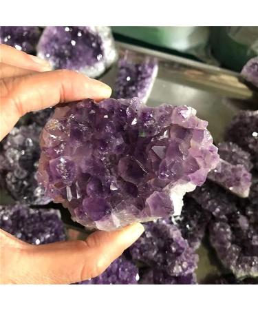 Amethyst Rough Stone Small Size feng Shui Purple Crystal Cluster Quartz Amethyst Cluster gifte 1pcs 40-60mm - Buy Online on GoSupps.com