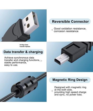 Replacement Nikon Camera USB Cable for D3300 D750 D5300 - UC-E6 UC-E16 UC-E17 UC-E23 Cord - Buy Online on GoSupps.com