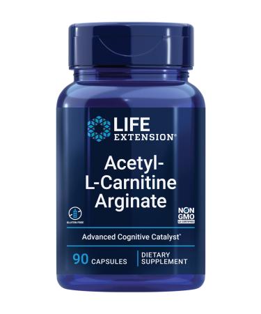 Life Extension Acetyl-L-Carnitine Arginate 90 Vegetarian Capsules