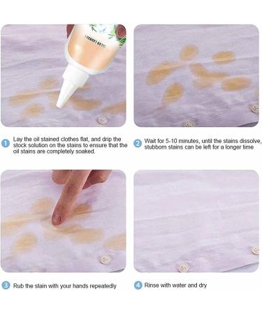 5 Garment Stubborn Stain Cleaner - 200ml Stain Remover for Clothes | Gentle Laundry Stain Remover for Mom Baby Kids Spot Cleaner for Clothing Fabric Carpet N 5 Pcs a - Buy Online on GoSupps.com