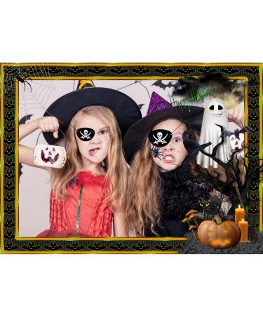 Tuknn 8-Piece Pirate Eye Flap Set | Eye Patches & Accessories for Pirate Parties | Children's Birthday Decorations - Buy Online on GoSupps.com