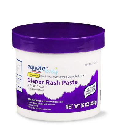 Equate Diaper Rash Relief Maximum Strength 16 Oz (2 pack)