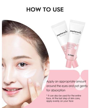 SNP PREP Peptaronic Eye Cream | Hydrating Under Eye Cream for Dark Circles & Puffiness | Anti-Aging Korean Skin Care | 1.69 Fl Oz - Buy Online on GoSupps.com