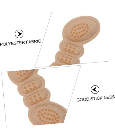 Beavorty 6pcs High Heel Stickers - Foot Protectors for Women's Shoes - Heel Grips & Cushion Pads - Apricot, 9.8x4cm - Buy Online on GoSupps.com