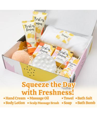 Shop BFFLOVE 8pc Bath Set - Perfect Gifts for Women | Bath Bombs Scented Candle & More | Ideal Mother's Day Gift Baskets - Buy Online on GoSupps.com