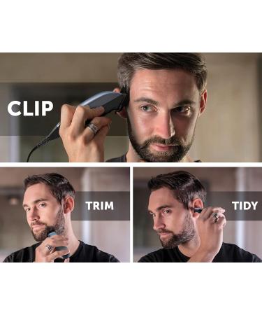 Wahl 3-in-1 Hair Clipper Gift Set for Men - Corded Head Shaver, Trimmers, Stubble Grooming Set - Blue Pack of 1 - Buy Online on GoSupps.com