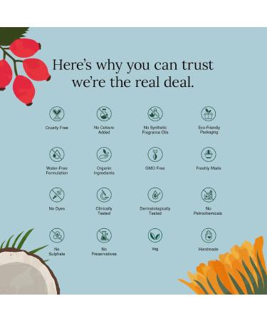 Buy Juicy Chemistry Organic Diaper Rash Balm - Rosehip Coconut & Calendula for Soothing Baby Skin Irritation | 25 Gm - International Shipping Available - Buy Online on GoSupps.com