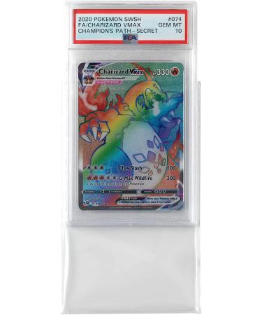 Vault X PSA CGC Graded Card Sleeves - Exact Fit Slab Sleeves (100pcs) - Buy Online on GoSupps.com
