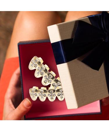 SOIMISS 1 Set Mouth Grill Rapper Props Decorative Teeth Grill Hip-pop Accessories Braces Stitching - Buy Online on GoSupps.com