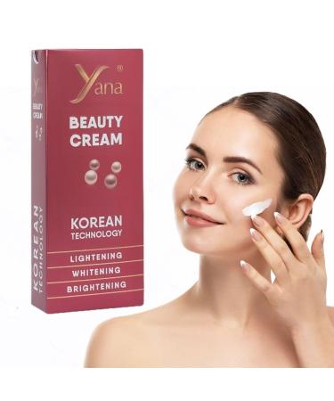 Yana Cosmetics Pvt ltd Yana Beauty Cream With korean Technology Skin Glowing Whitening Cream For Women & Men Glutathione & kojic Acid Fair Face Cream Full Body Fairness & Brightening Cream Lovely Skin & Hyperpigmentation
