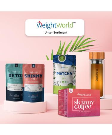 Skinny Coffee - Low Carb Keto Arabica with Chlorella Green Tea & Guarana | 140g - 28 Portions - Weightworld - Buy Online on GoSupps.com