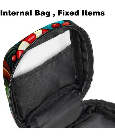 Women s Travel Storage Bag for Menstrual Cup & Makeup - Large Capacity Organizer with Santa Claus Pattern - Perfect Gift for Girls - 1 Count - Buy Online on GoSupps.com