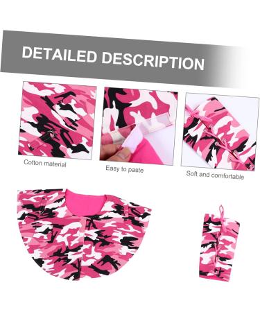 SEWOART 2pcs Parrot Anti- Scratch Shoulder Protector Scratch Shawl Cat Rosy Cotton 60x48cm Rosy - Buy Online on GoSupps.com