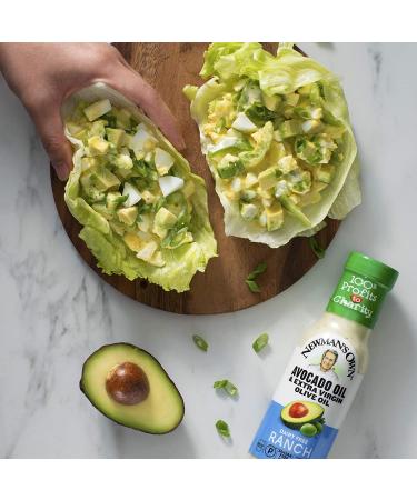 Newman's Own Avocado Oil & Extra Virgin Olive Oil Dairy Free Ranch Dressing 8 oz (2 Pack) - Buy Online on GoSupps.com