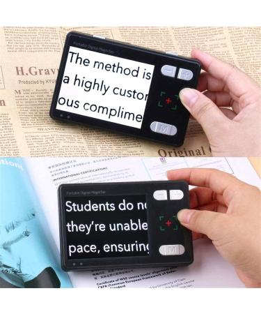 Electronic Reading Aid Digital Magnifier Low Vision 3.5-inch Portable Digital Magnifier 2-32 Times Digital magnifiers for Visually impaired - Buy Online on GoSupps.com