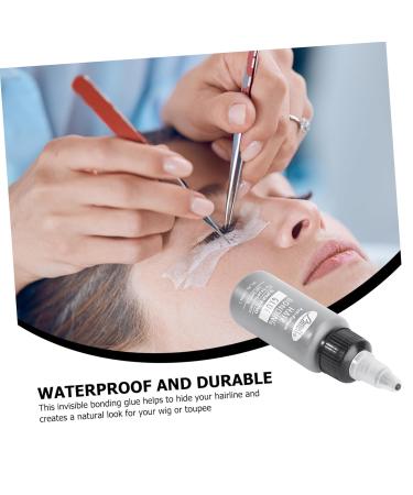 Housoutil 1pc Hair Spray Toupee Adhesive Hair Extension Remover Glue on Eyelashes Empty Lipstick Tubes Make up Wigs Glue Wig Glue Adhesive Glue for Eyelash To Weave Glue Water 10*3*1cm As Shown - Buy Online on GoSupps.com