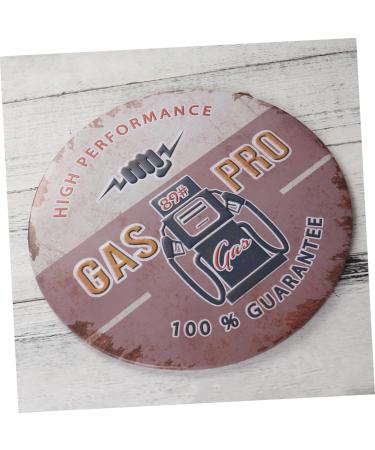 Zerodeko Emblems Round Tin Signs Metal Tin Sign Door Decoration Direction Indicator The Sign Vintage - Buy Online on GoSupps.com
