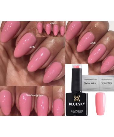 Bluesky PINK Blush Teddy Candy Pink 80562 Nail Gel Polish UV LED Soak