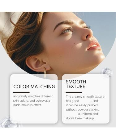 WRANBAO Color Changing Foundation Stick Full to Medium Coverage Makeup Base 2in1 Color Changing Foundation Stick Portable Concealer for Makeup Color Changing with Brush Head 3 3 Pack - Buy Online on GoSupps.com