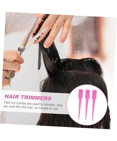 FRCOLOR 9 Pack Hair Cutting Combs - Salon-Quality Thin Combs with Razor Blade for Kids & Professionals - Perfect Haircut Accessories for Home & Salon Use - Buy Online on GoSupps.com