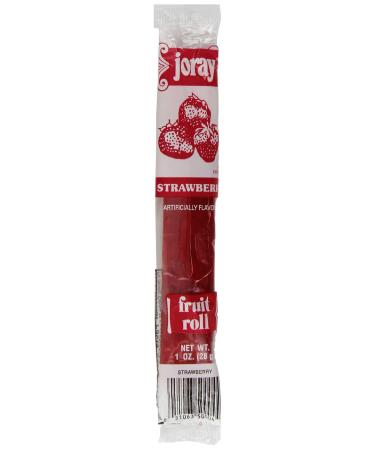 Joray Fruit Roll, Strawberry, 0.75 Ounce Units (Pack of 48)