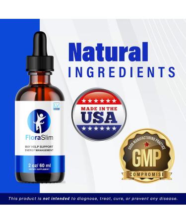 FloraSlim Drops - All Natural Advanced Formula for Weight Loss | 30-Day Supply & Reviews - Buy Online on GoSupps.com