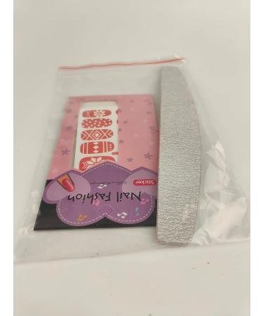Kalolary Christmas Nail Polish Stickers Kit with Nail File - 8 Sheets Self-Adhesive Wraps for DIY Nail Art - Perfect Manicure Gift for Women and Girls - Buy Online on GoSupps.com