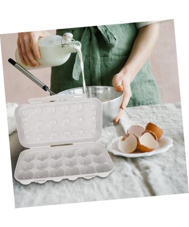Alipis 3pcs Egg Storage Box Small Refrigerator for Room Display Egg Organizer Decorate Portable re-usable - Buy Online on GoSupps.com
