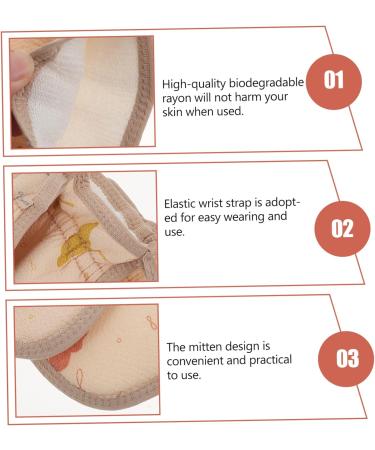 Happyyami 3pi ces Serviette De Nettoyage Boue Serviette De Nettoyage pour Corps pour Peau - Buy Online on GoSupps.com