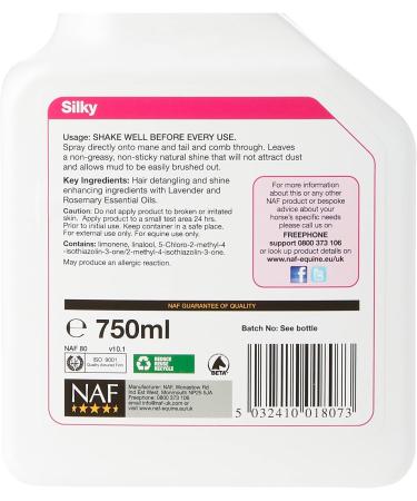 NAF Silky Mane & Tail D-Tangler 750ml 750 ml (Pack of 1) - Buy Online on GoSupps.com