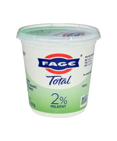 FAGE Total Greek Yogurt 2% Reduced Fat Plain 32 oz - Buy Online Now! - Buy Online on GoSupps.com