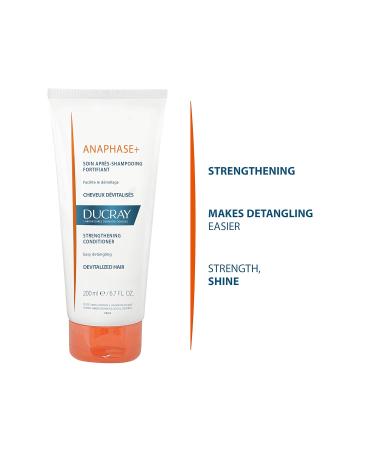 Ducray - Anaphase+ Strengthening Conditioner - All types of loss of hair density - Thinning hair - 200ml - Buy Online on GoSupps.com
