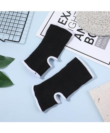 Prasacco Kids Ankle Brace Set - 6 Pieces/3 Pairs Elastic Compression Support Sleeves for Jogging Running & Sports - Black - Buy Online on GoSupps.com