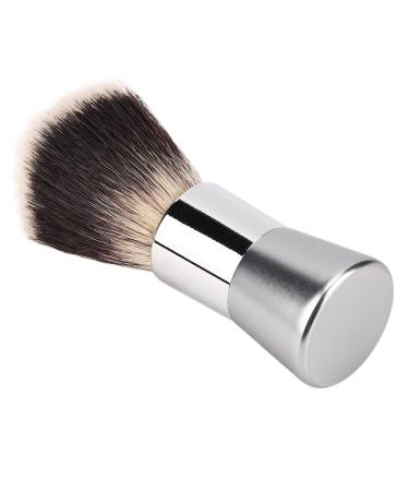 Men's Shaving Beard Brush Premium Nylon Salon Cleaning Foam Brush Metal Handle Home Salon Travel