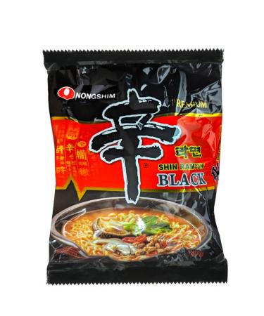 Nongshim Shin Ramyun BLACK Noodle Soup Premium (20 Pack)