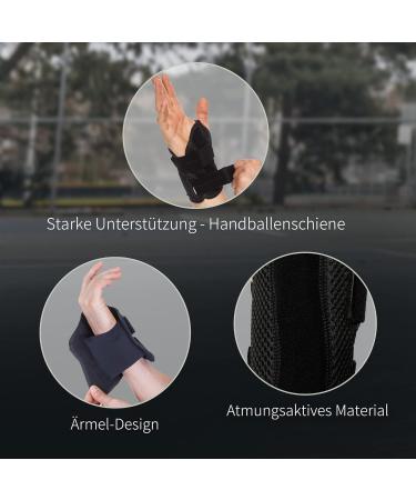 Braceup Wrist Bandage for Pain Relief - Carpal Tunnel & Tendinitis Support | Left Hand L/XL - Durable & Comfortable - Buy Online on GoSupps.com