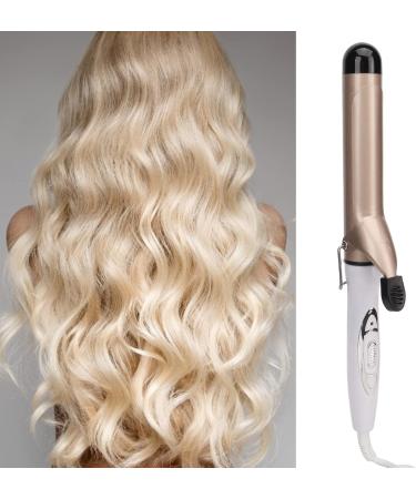 32mm Hair Curling Iron Professional Portable Hair Curler Iron Wand for Styling Ceramic Prevent Scald Negative Ion Hair Curler Wand for Short Medium and Long Hair(#2) - Buy Online on GoSupps.com