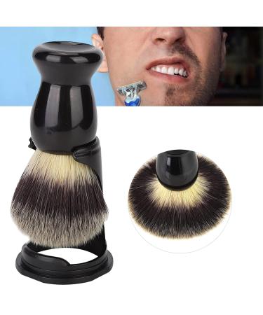 Professional Acrylic Shaving Brush Holder for Beard Brush - Durable Black Shaving Tools Set - Buy Online on GoSupps.com