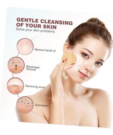 Beavorty face Brush Deep Cleaning Facial Brush Wood Facial Brush Skin Care Brush face Cleansing Device Facial Scrub Brush Face Washing Brush Facial Wooden Beech Handle Body Brown 8.5X5.5X4.7CM - Buy Online on GoSupps.com