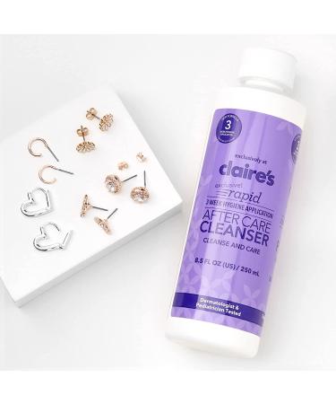 Claires Piercing Aftercare Saline Solution - Nose & Ear Cleaner, 8 fl oz - Buy Online on GoSupps.com