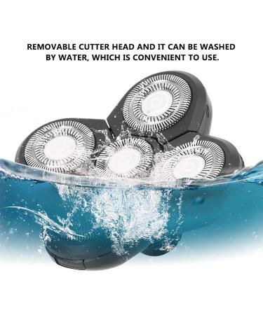 Replacement Heads for Men Electric Shaver Universal 5Blade Rotary Electric Beard Shaver Easy to Install Waterproof 5Blade Rotary Head Replacement1 h - Buy Online on GoSupps.com