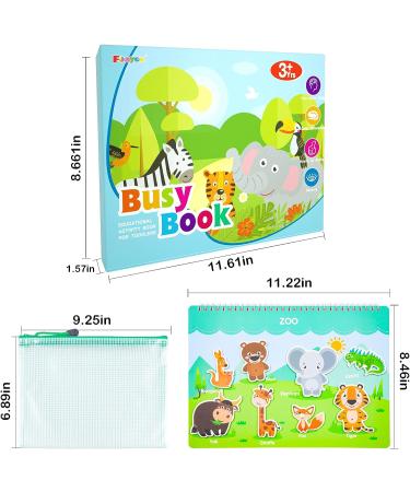 Foayex Montessori Toys for Toddlers Learning - Educational Activities Book for 3-5 Year Old Boys & Girls - Buy Online on GoSupps.com