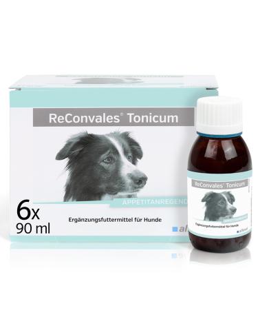 Alfavet Reconvales Tonicum Dog appetizing diet supplementary feed for a convalescence and underweight 6 x 90 ml bottle of single - Buy Online on GoSupps.com