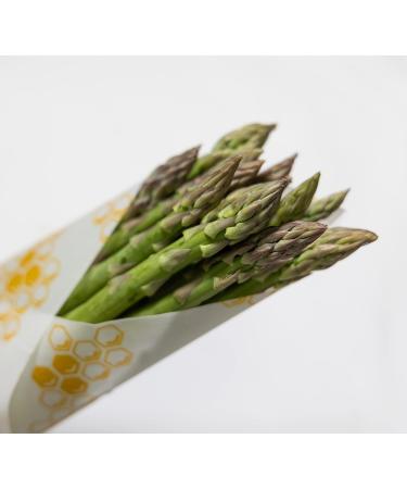 Reusable Beeswax Food Wrap 3-Pack - Eco-Friendly Biodegradable Sustainable Storage - Beeswax Paper Wraps in 3 Sizes (S M L) - Buy Online on GoSupps.com