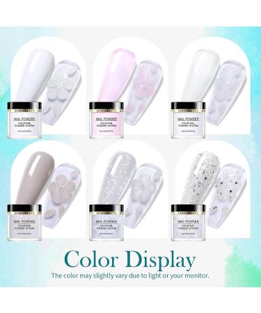 BORN PRETTY Acrylic Nail Kit 85Pcs Full Set - Pink White Clear Powder & Liquid for Quick Nail Extensions - Ideal for Beginners - Buy Online on GoSupps.com